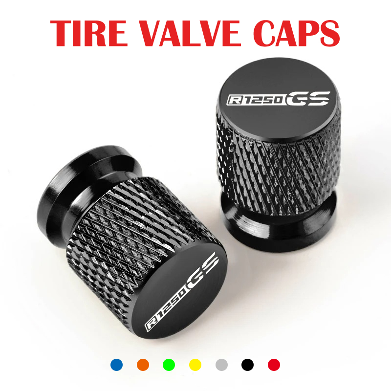 قطعتان من أغطية صمامات إطارات  - مراجعة Motorcycle Valve Cover وسعره