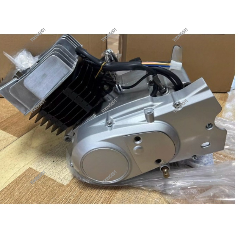 مجموعة محرك كاملة AX100 سعة 10 - مراجعة Motorcycle Engine Kit وسعره